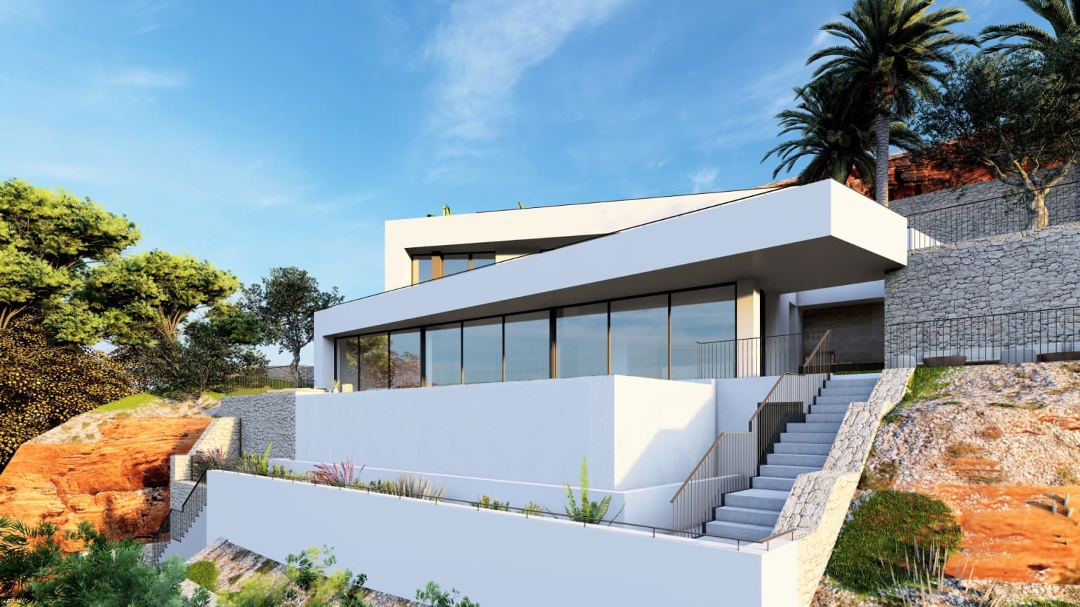 4 makuuhuone Huvila myytävänä paikassa Altea la Vella mukana uima-altaan 
autotalli - 1 700 000 € (Ref: 8744349)