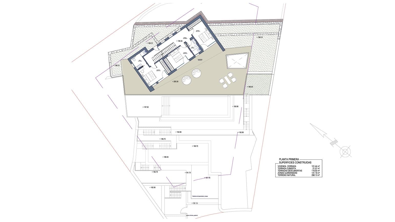 4 makuuhuone Huvila myytävänä paikassa Altea la Vella mukana uima-altaan 
autotalli - 1 700 000 € (Ref: 8744349)