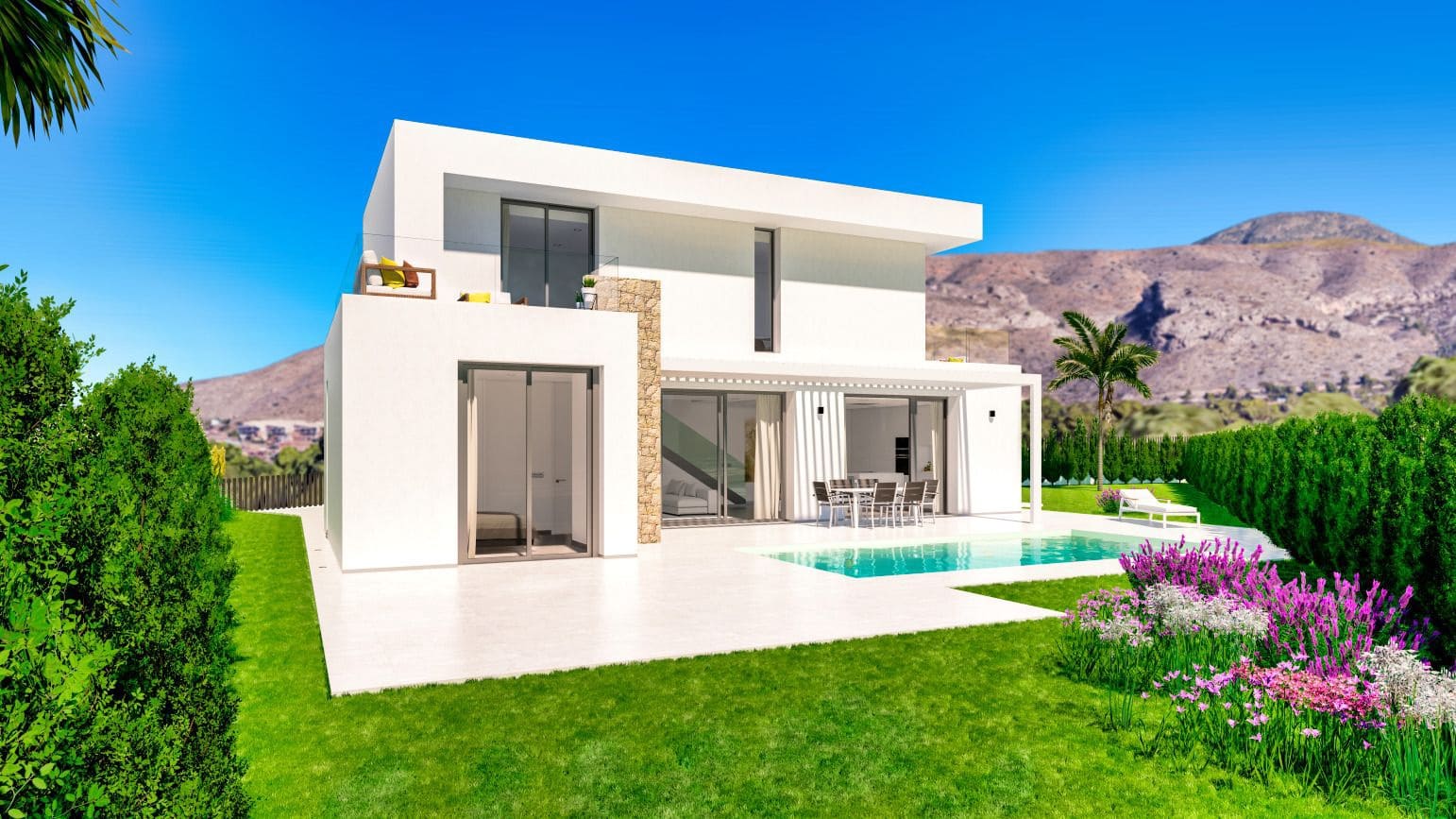 3 bedroom Villa for sale in Finestrat with pool - € 845,000 (Ref: 8751759)