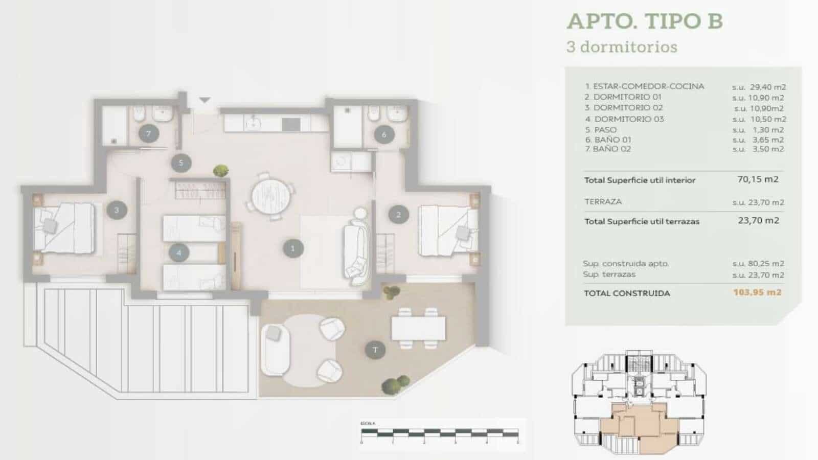3 bedroom Apartment for sale in Calpe / Calp with pool garage - € 670,000 (Ref: 8754822)