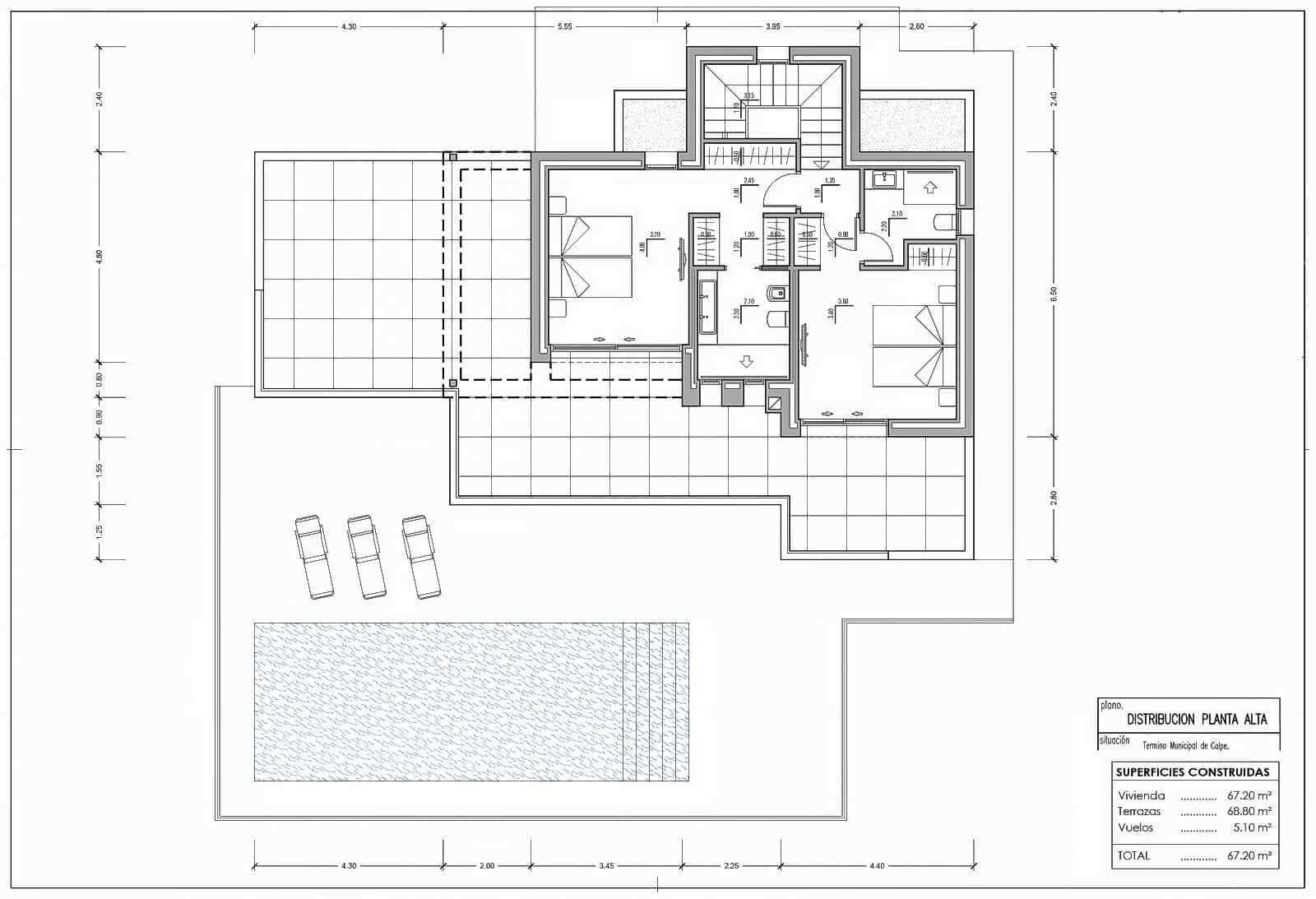 3 chambre Villa/Maison à vendre à Calpe / Calp avec piscine garage - 975 000 € (Ref: 8776857)