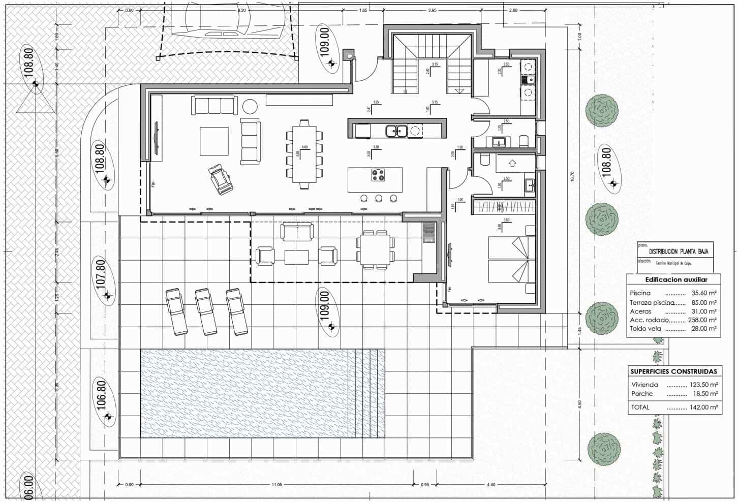 3 chambre Villa/Maison à vendre à Calpe / Calp avec piscine garage - 975 000 € (Ref: 8776857)