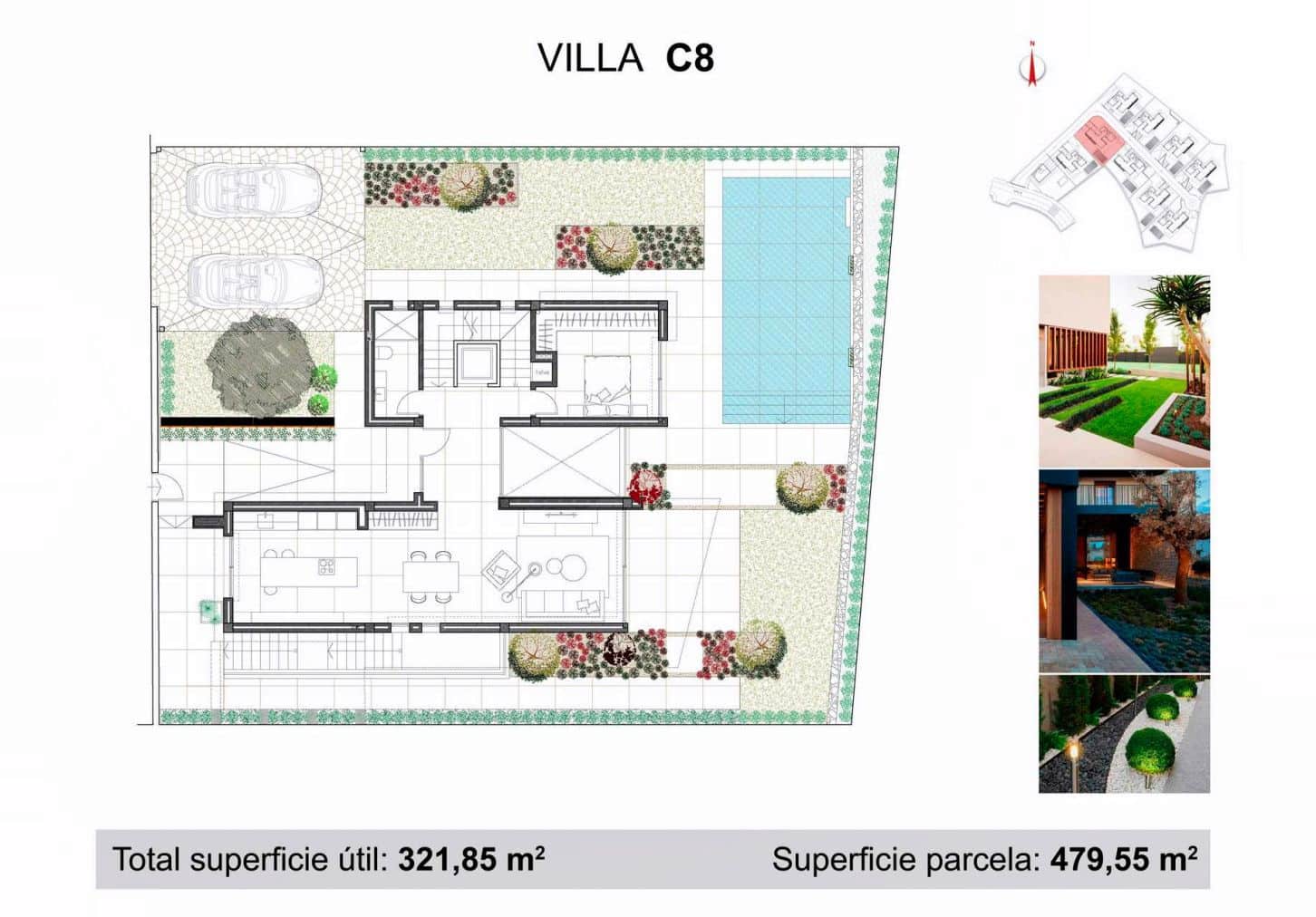 5 soverom Villa til salgs i La Nucia med svømmebasseng garasje - € 1 150 000 (Ref: 8800081)