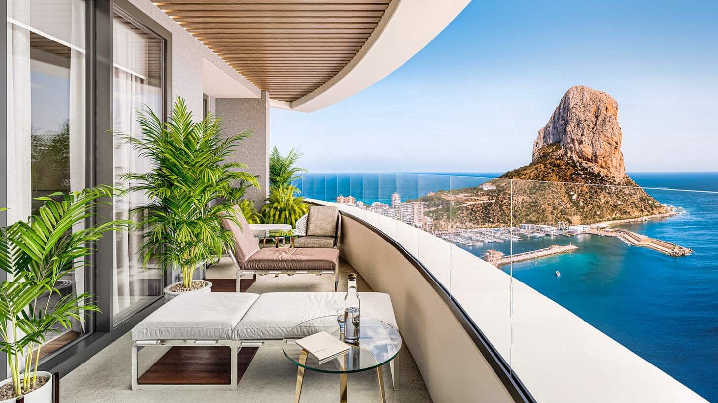 3 soveværelse Lejlighed til salg i Calpe / Calp med swimmingpool garage - € 587.000 (Ref: 8923308)
