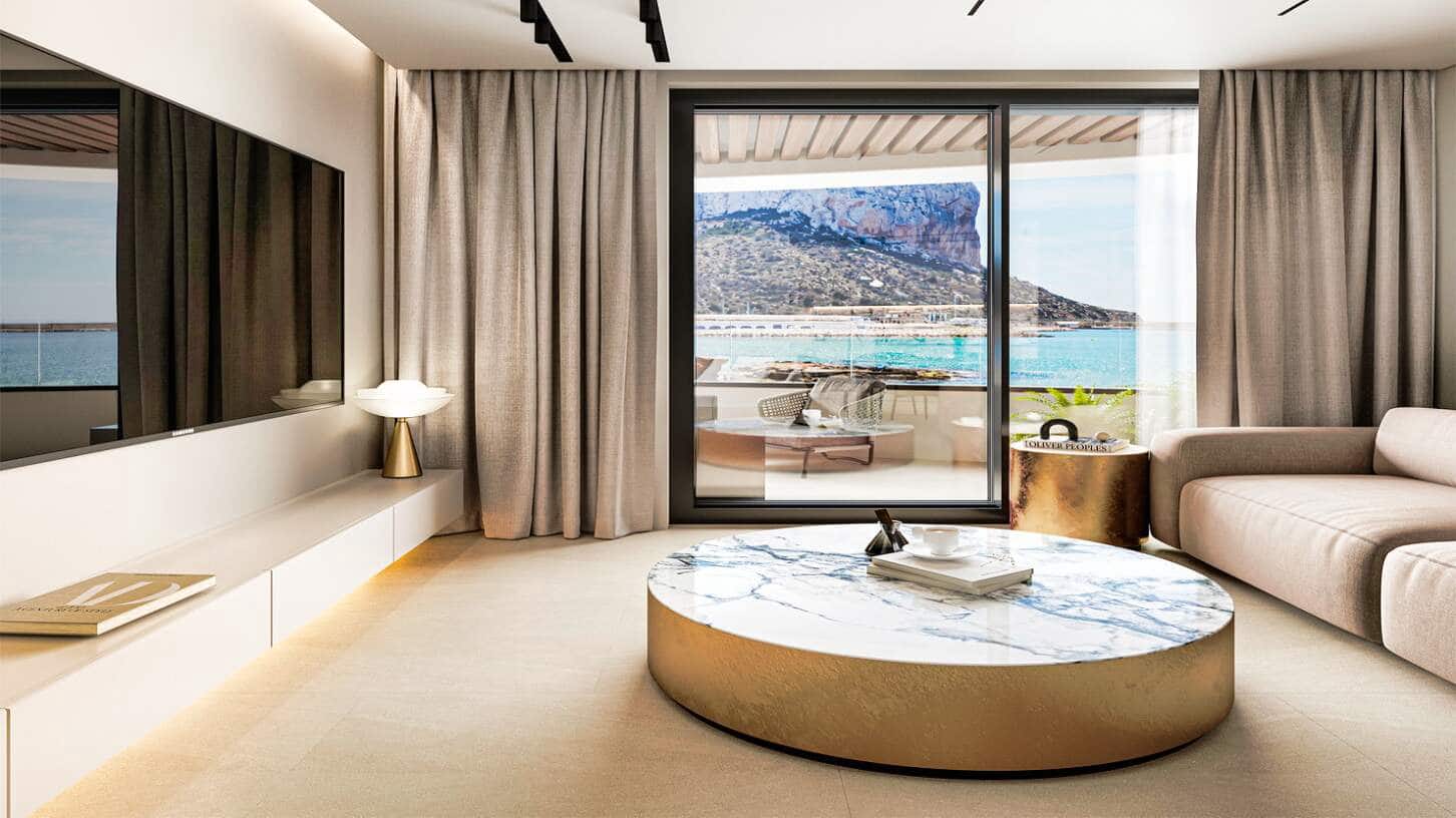 3 soveværelse Penthouse til salg i Calpe / Calp med swimmingpool garage - € 1.390.000 (Ref: 8924927)