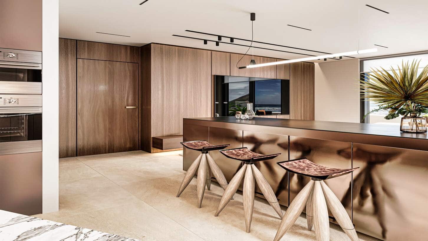 3 soveværelse Penthouse til salg i Calpe / Calp med swimmingpool garage - € 1.390.000 (Ref: 8924927)