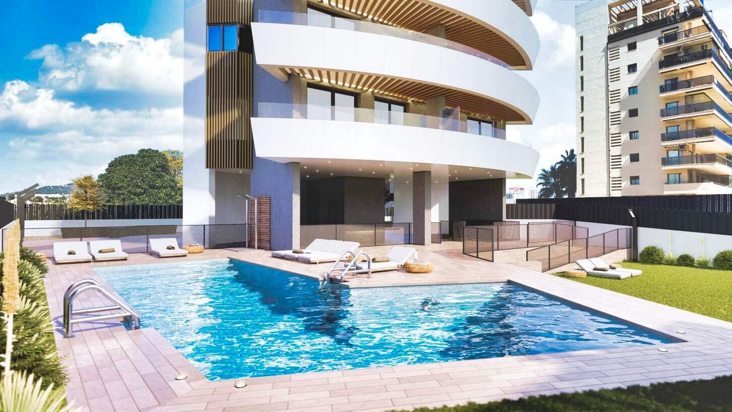 3 soveværelse Penthouse til salg i Calpe / Calp med swimmingpool garage - € 1.390.000 (Ref: 8924927)