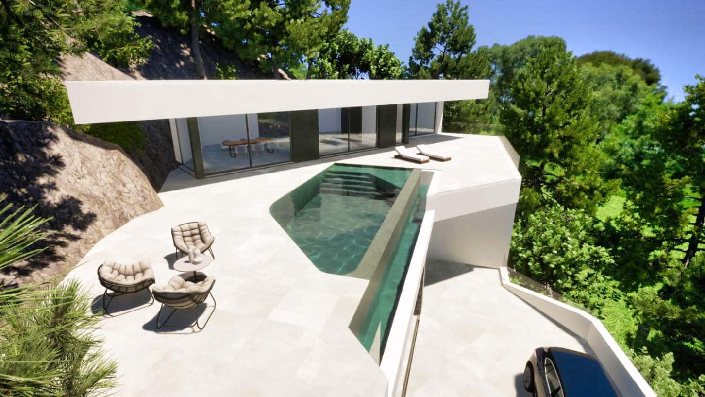 4 bedroom Villa for sale in Altea with pool garage - € 1,850,000 (Ref: 8927953)