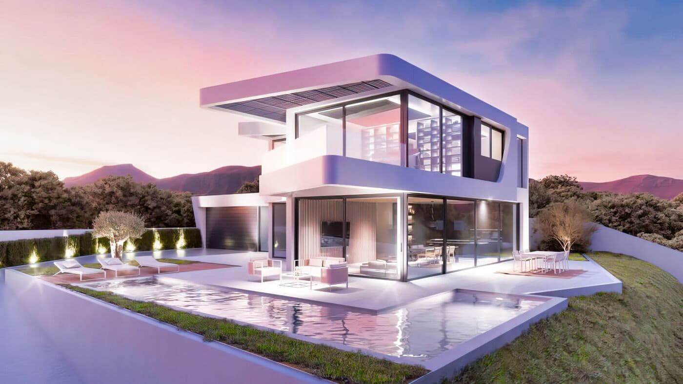 3 bedroom Villa for sale in Altea la Vella with pool garage - € 1,395,000 (Ref: 8969252)