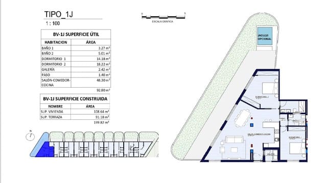 2 bedroom Apartment for sale in Albir, Alfaz del Pi / L'Alfàs del Pi with pool garage - € 670,000 (Ref: 8971536)