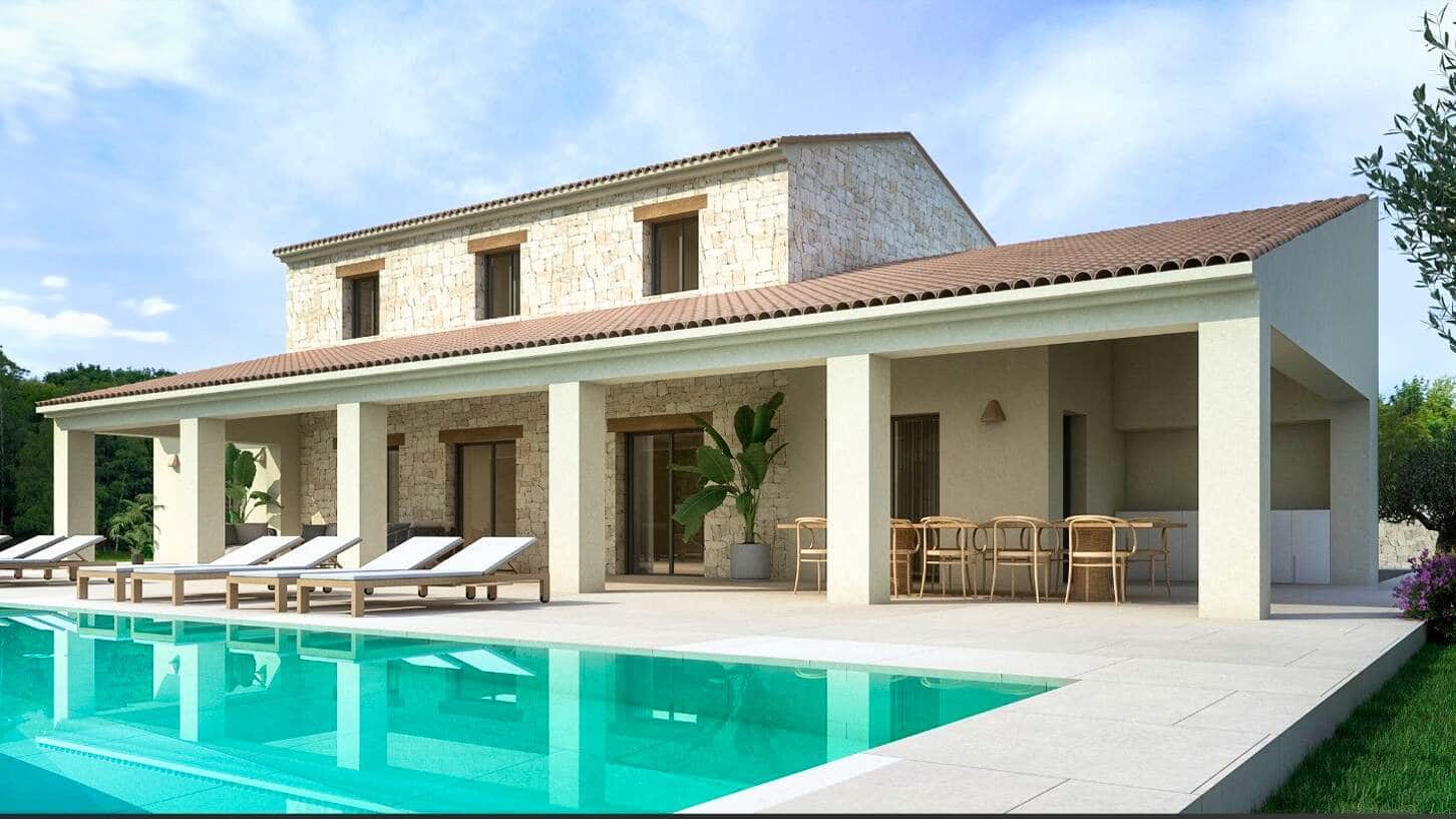 4 soveværelse Villa til salg i Teulada med swimmingpool garage - € 1.795.000 (Ref: 8977416)