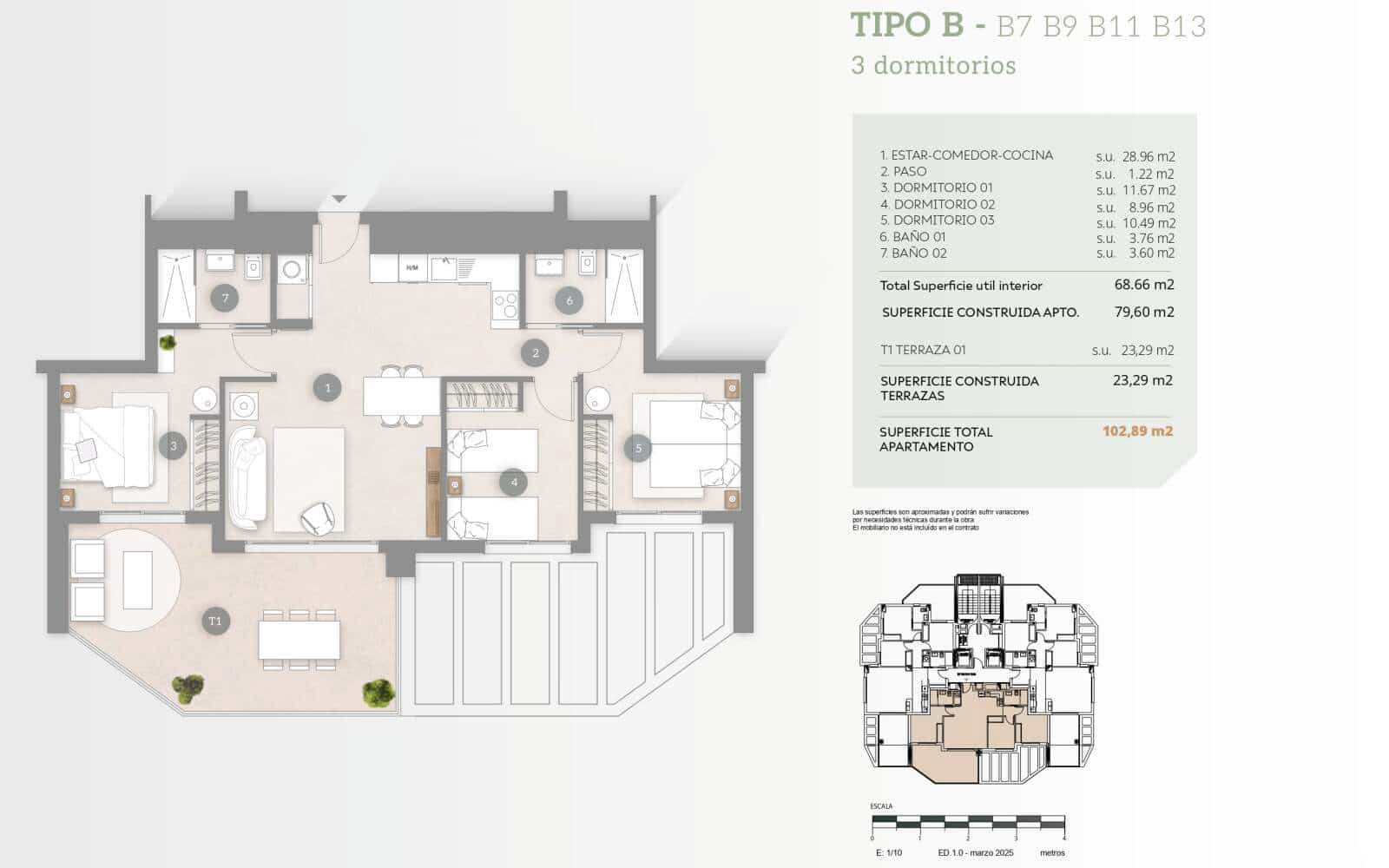 3 chambre Appartement à vendre à Calpe / Calp avec piscine garage - 449 000 € (Ref: 8997289)