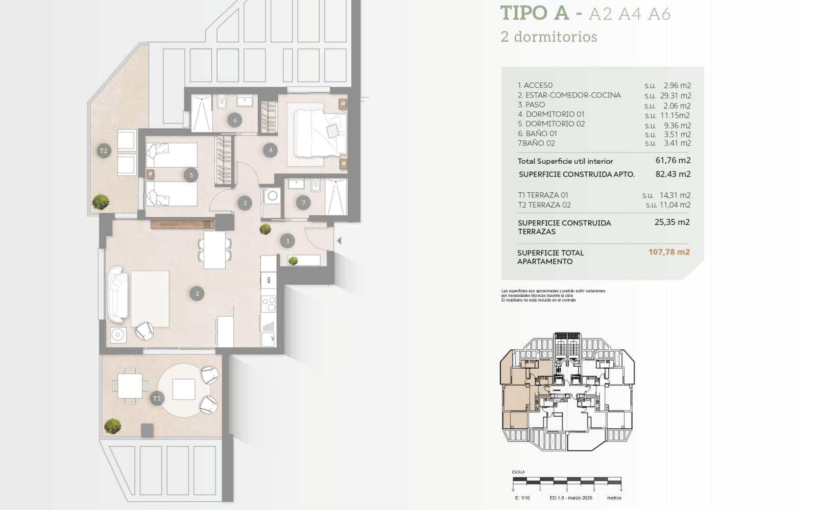 2 bedroom Apartment for sale in Calpe / Calp with pool garage - € 410,000 (Ref: 8997290)