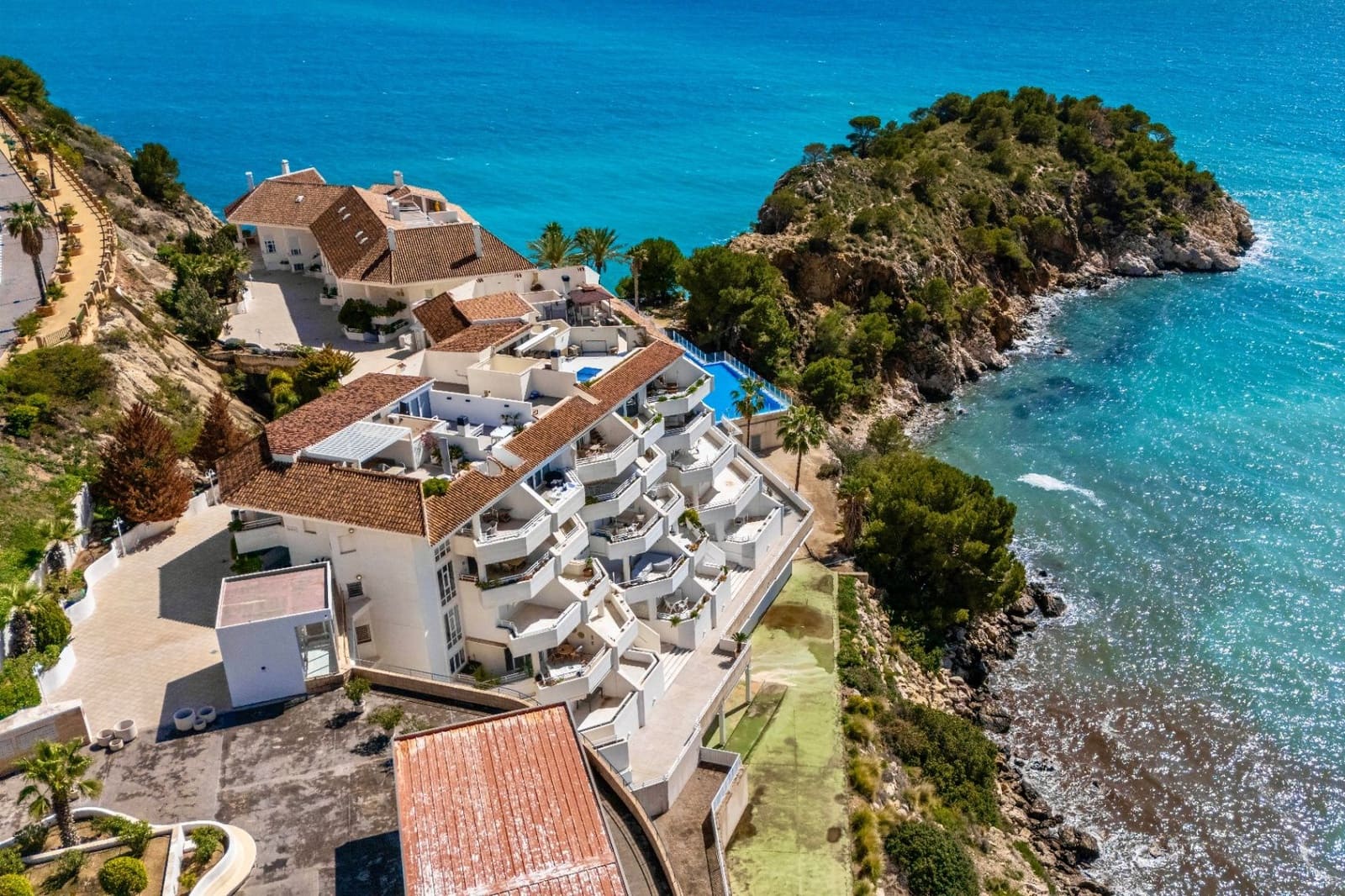 2 soveværelse Penthouse til salg i Altea med swimmingpool garage - € 795.000 (Ref: 9003157)