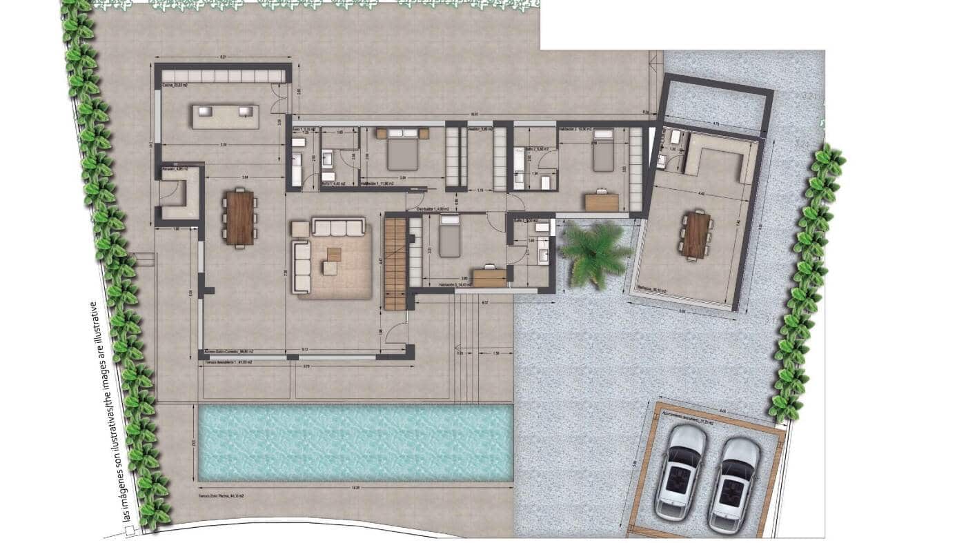 4 chambre Villa/Maison à vendre à Moraira avec piscine garage - 1 850 000 € (Ref: 9003175)