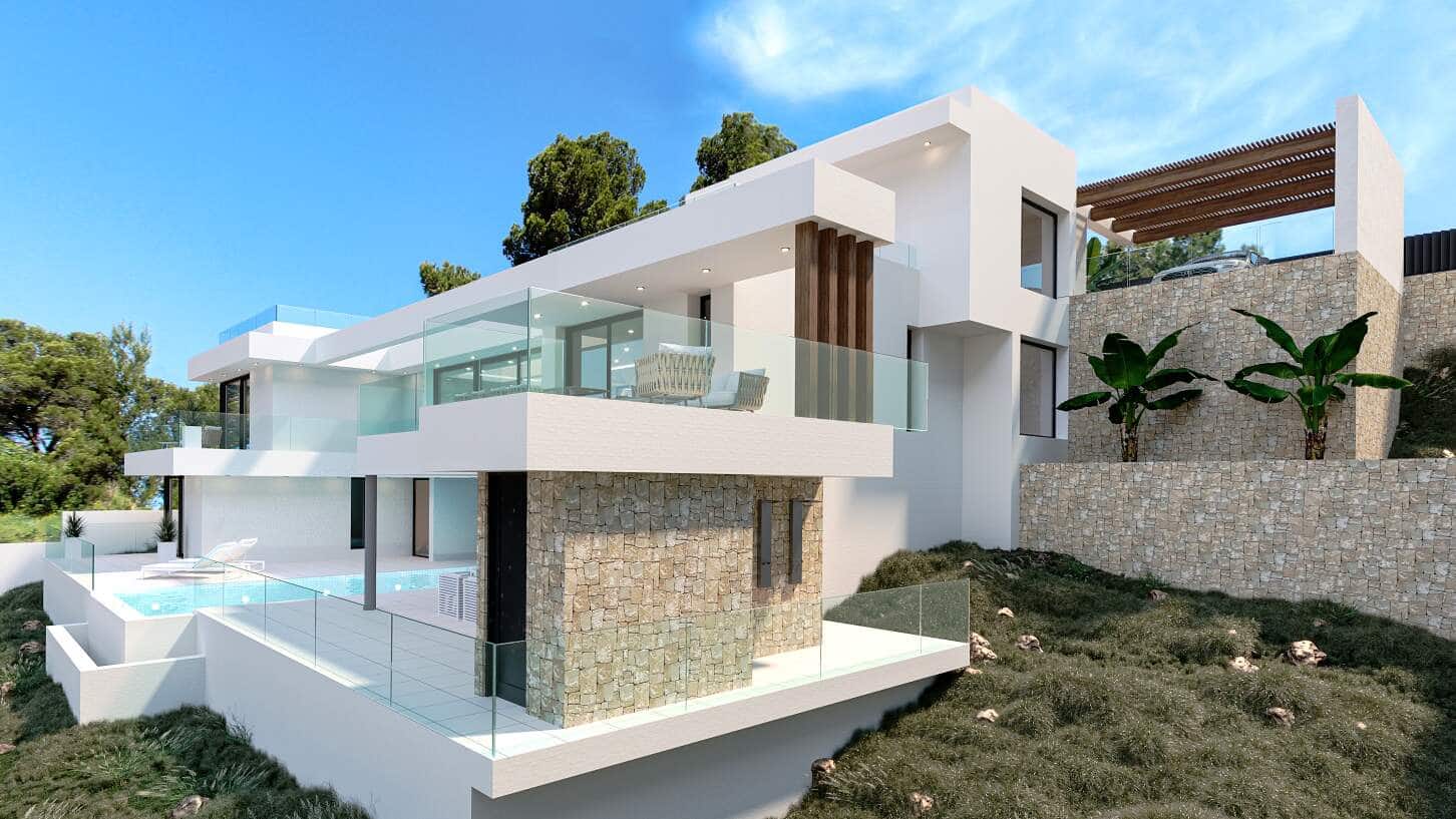 4 slaapkamer Villa te koop in Calpe / Calp met zwembad garage - € 1.890.000 (Ref: 9006273)