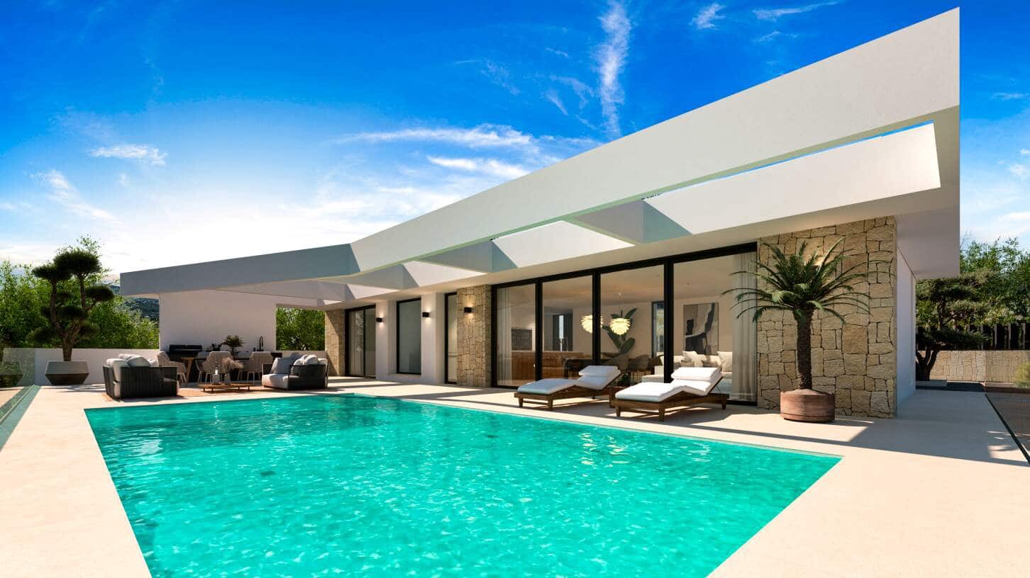 3 bedroom Villa for sale in Calpe / Calp with pool garage - € 1,190,000 (Ref: 9006275)