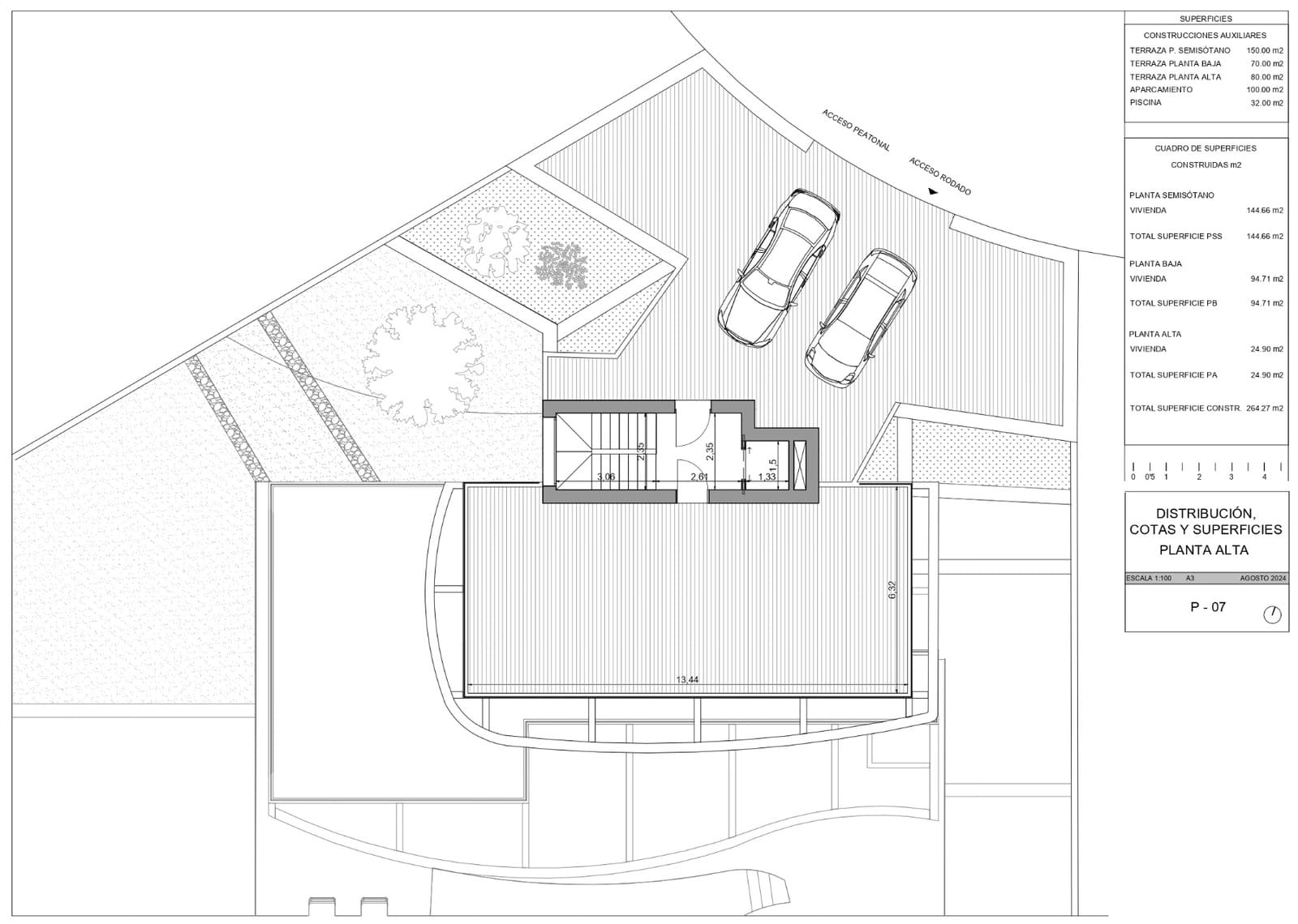 3 soveværelse Villa til salg i Calpe / Calp med swimmingpool garage - € 1.360.000 (Ref: 9006276)