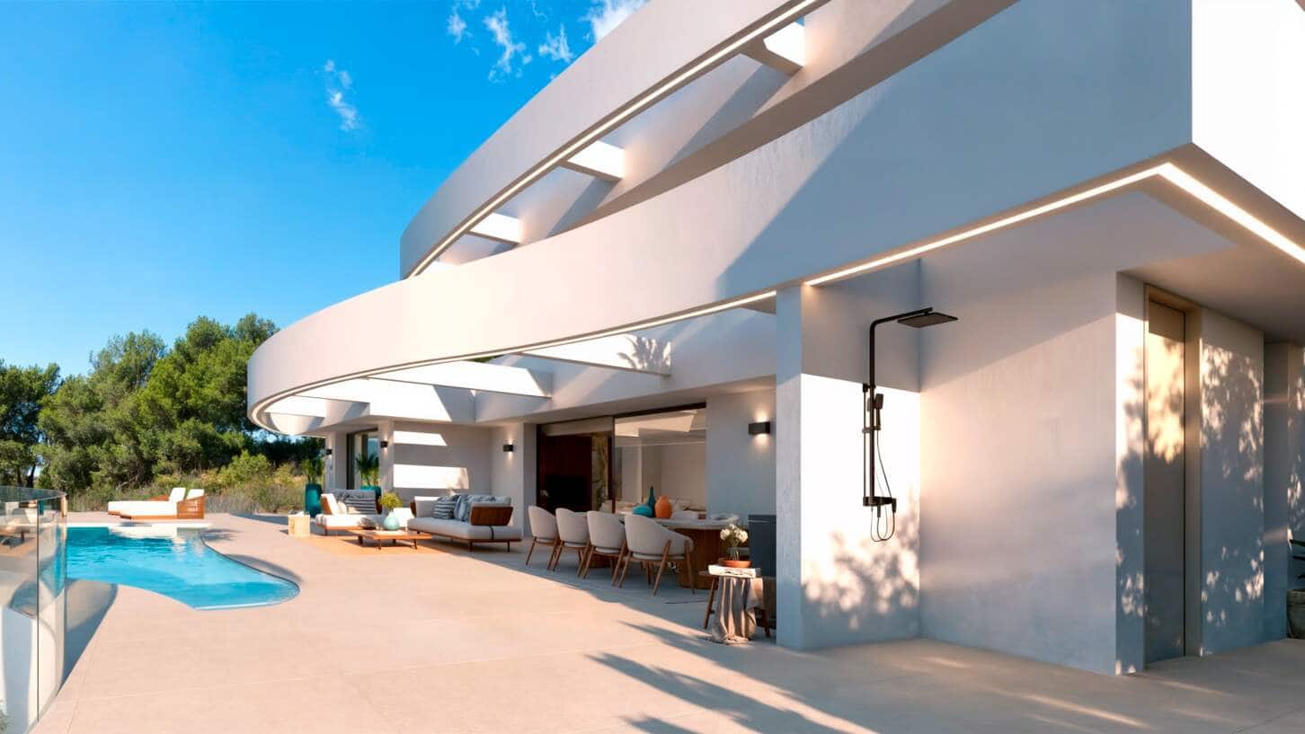 3 soveværelse Villa til salg i Calpe / Calp med swimmingpool garage - € 1.360.000 (Ref: 9006276)