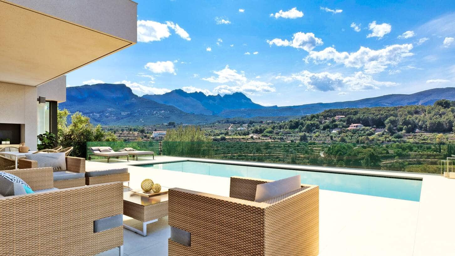 3 bedroom Villa for sale in Calpe / Calp with pool garage - € 975,000 (Ref: 9009862)