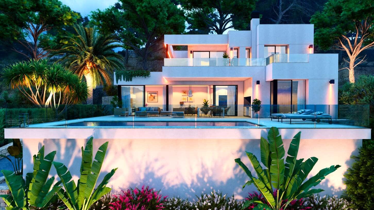 3 bedroom Villa for sale in Calpe / Calp with pool garage - € 975,000 (Ref: 9009862)