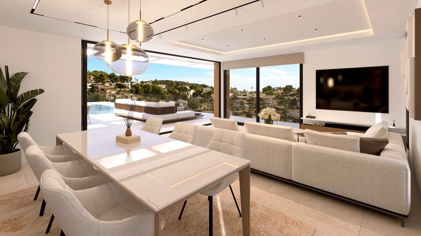 3 sovrum Villa till salu i Calpe / Calp med pool garage - 887 000 € (Ref: 9009863)