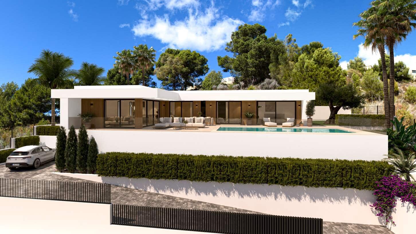 3 sovrum Villa till salu i Calpe / Calp med pool garage - 887 000 € (Ref: 9009863)