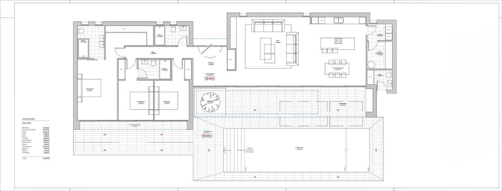 3 bedroom Villa for sale in Calpe / Calp with pool garage - € 1,525,000 (Ref: 9041250)