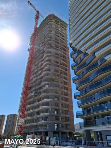 2 chambre Appartement à vendre à Playa Poniente, Benidorm avec piscine garage - 601 900 € (Ref: 9110796)