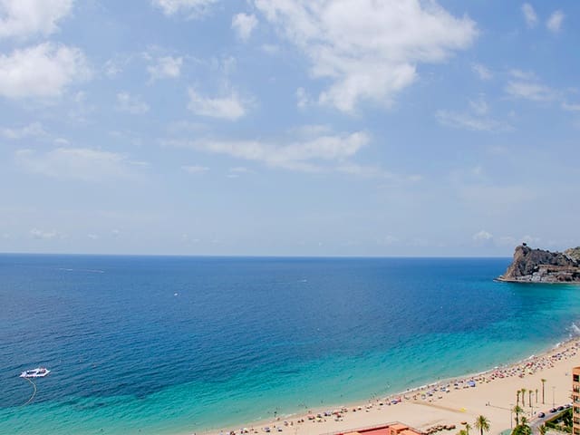 2 chambre Appartement à vendre à Playa Poniente, Benidorm avec piscine garage - 601 900 € (Ref: 9110796)