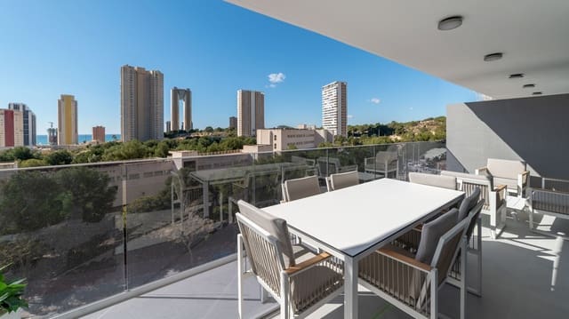 3 soveværelse Lejlighed til salg i Via Parque, Benidorm med swimmingpool garage - € 523.000 (Ref: 9113557)