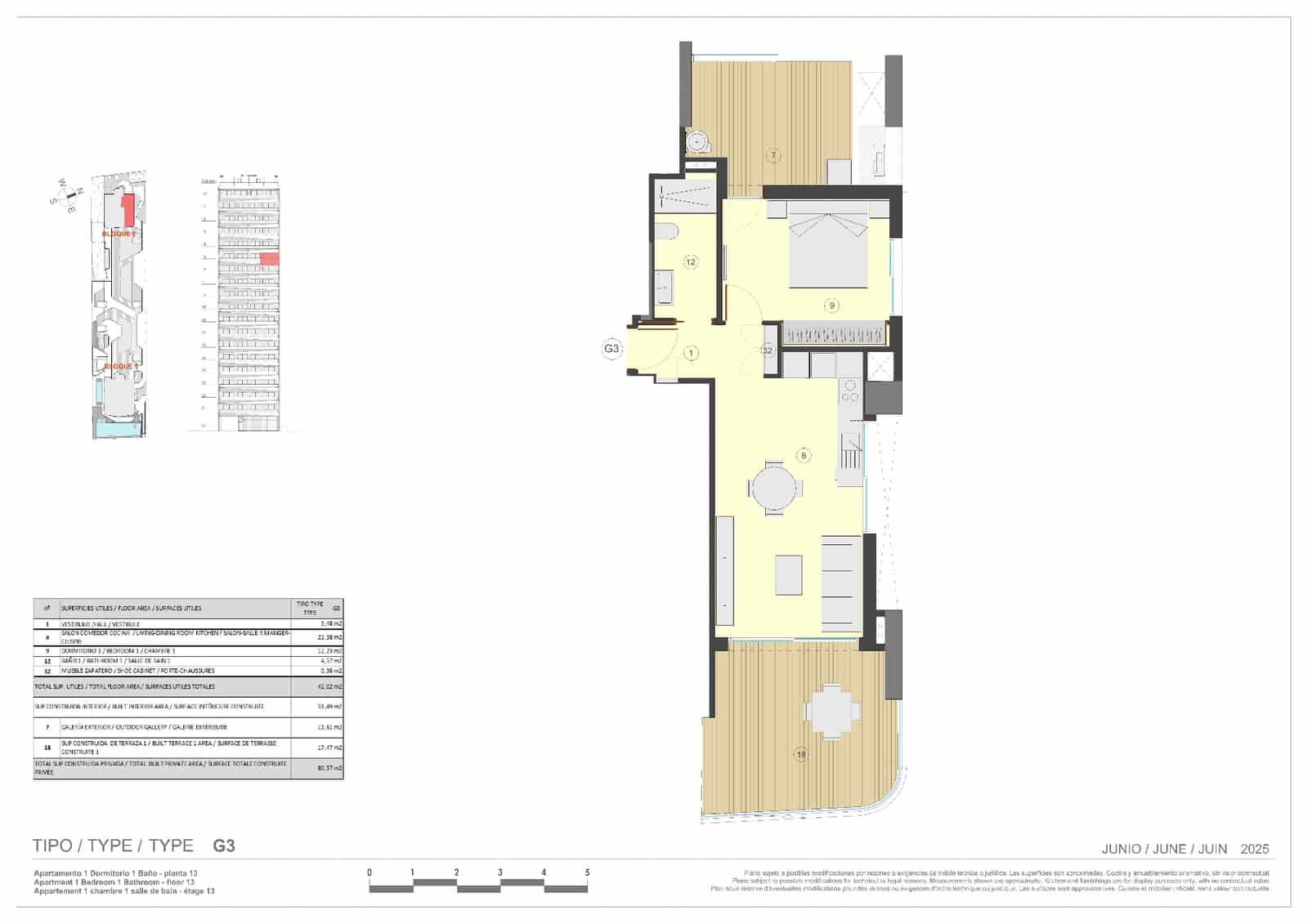 1 bedroom Apartment for sale in Calpe / Calp with pool garage - € 560,000 (Ref: 9113644)