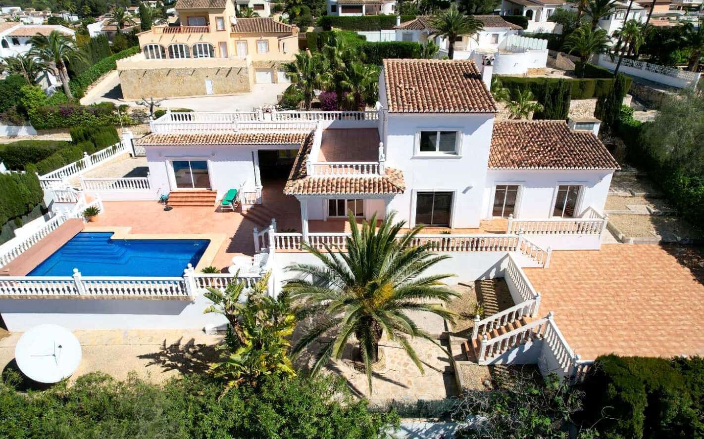 4 sypialnia Willa na sprzedaż w Calpe / Calp z basenem - 995 000 € (Ref: 9180084)