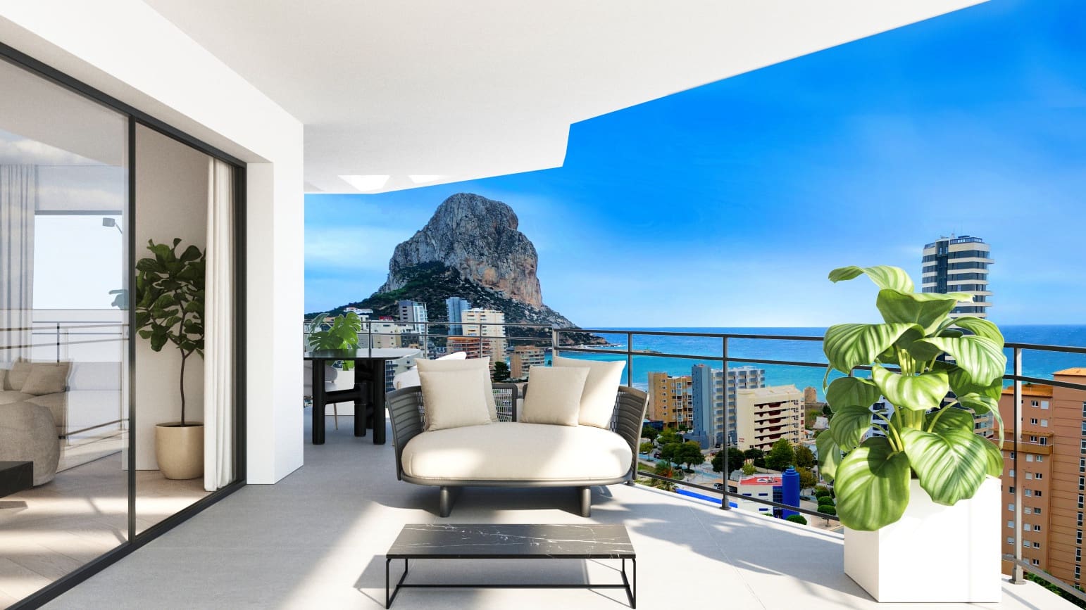 3 camera da letto Appartamento in vendita in Calpe / Calp con piscina garage - 600.000 € (Rif: 9470056)