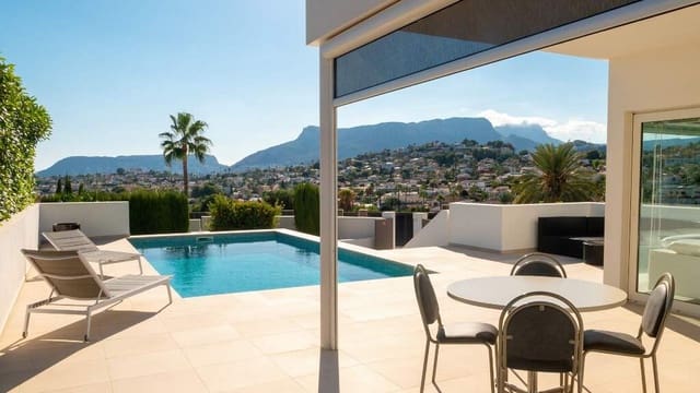 4 chambre Villa/Maison à vendre à Calpe / Calp avec piscine garage - 1 380 000 € (Ref: 9494899)