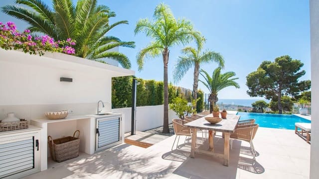 4 makuuhuone Huvila myytävänä paikassa Moraira, Teulada-Moraira mukana uima-altaan 
autotalli - 1 990 000 € (Ref: 9494923)