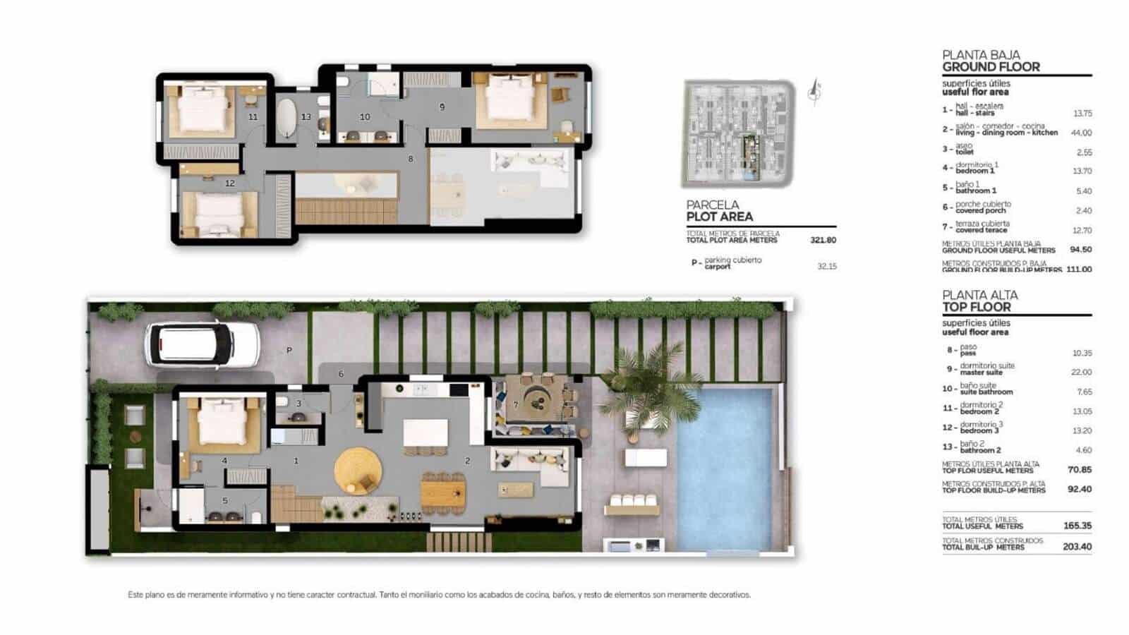 4 soveværelse Bungalow til salg i Albir med swimmingpool garage - € 875.000 (Ref: 9494937)