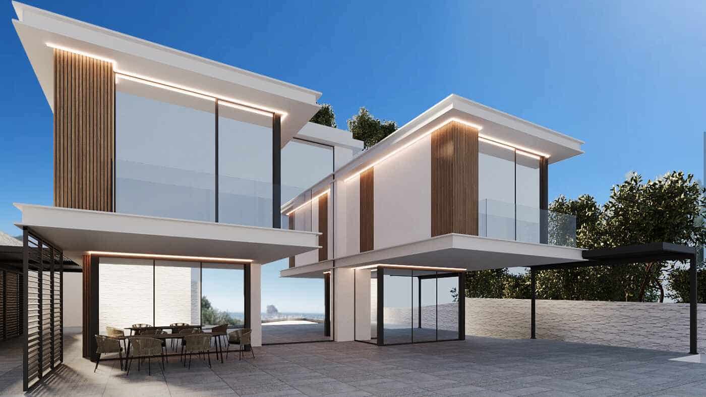 5 sypialnia Willa na sprzedaż w Calpe / Calp z basenem garażem - 2 995 000 € (Ref: 9494942)