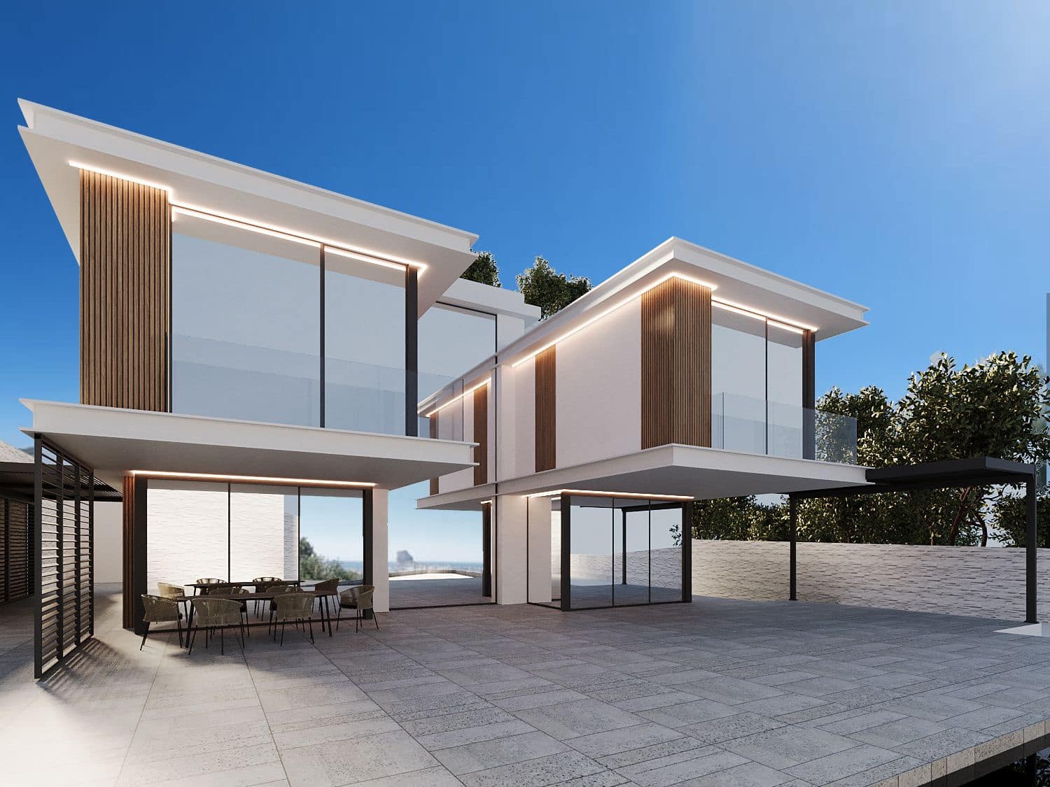 5 sypialnia Willa na sprzedaż w Calpe / Calp z basenem garażem - 2 995 000 € (Ref: 9494942)