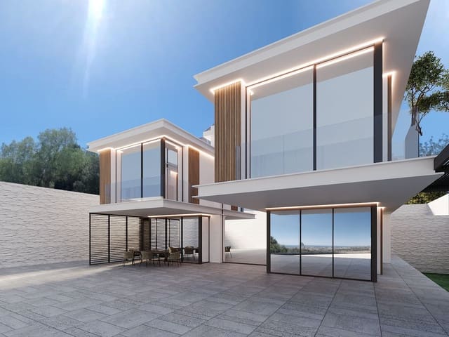 5 sypialnia Willa na sprzedaż w Calpe / Calp z basenem garażem - 2 995 000 € (Ref: 9494942)