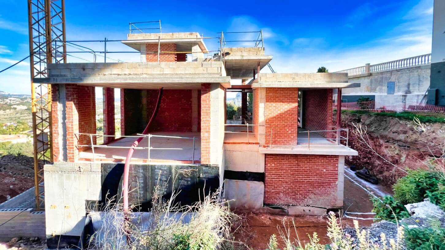 5 sypialnia Willa na sprzedaż w Calpe / Calp z basenem garażem - 2 995 000 € (Ref: 9494942)