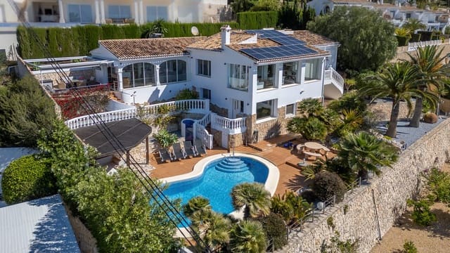 4 chambre Villa/Maison à vendre à Teulada Pueblo, Teulada-Moraira avec garage - 1 390 000 € (Ref: 9496634)