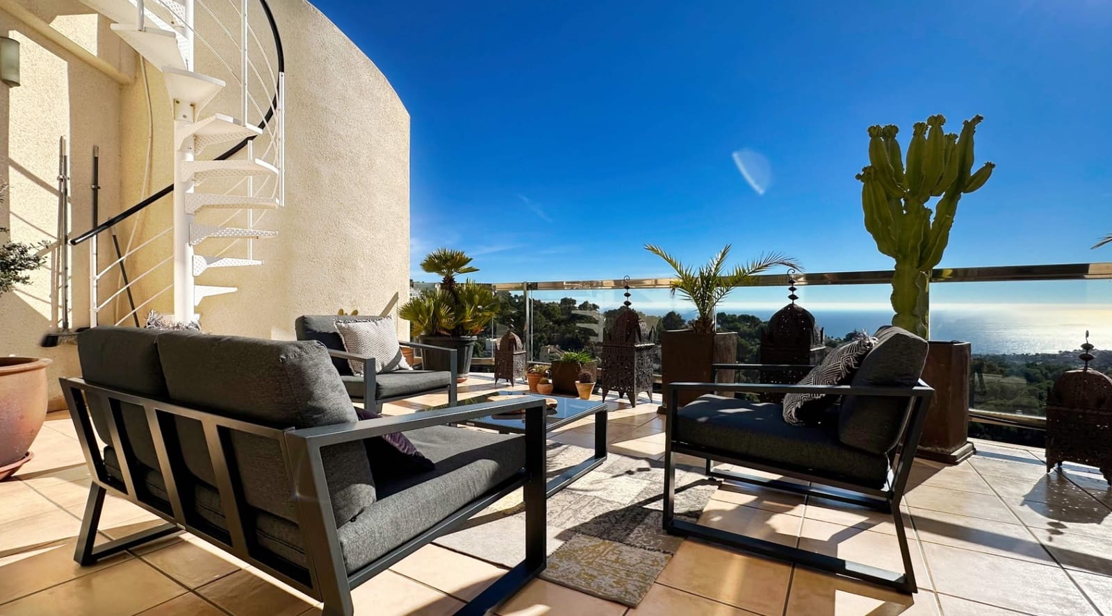 2 slaapkamer Penthouse te koop in Altea la Vella met zwembad garage - € 410.000 (Ref: 9500795)