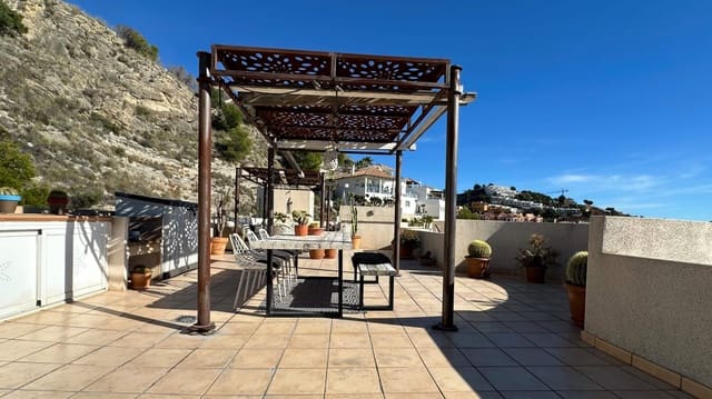 2 slaapkamer Penthouse te koop in Altea la Vella, Altea met zwembad garage - € 410.000 (Ref: 9500795)