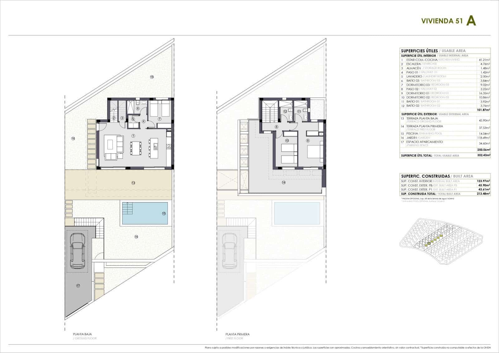3 bedroom Villa for sale in Polop with pool garage - € 585,400 (Ref: 9536705)