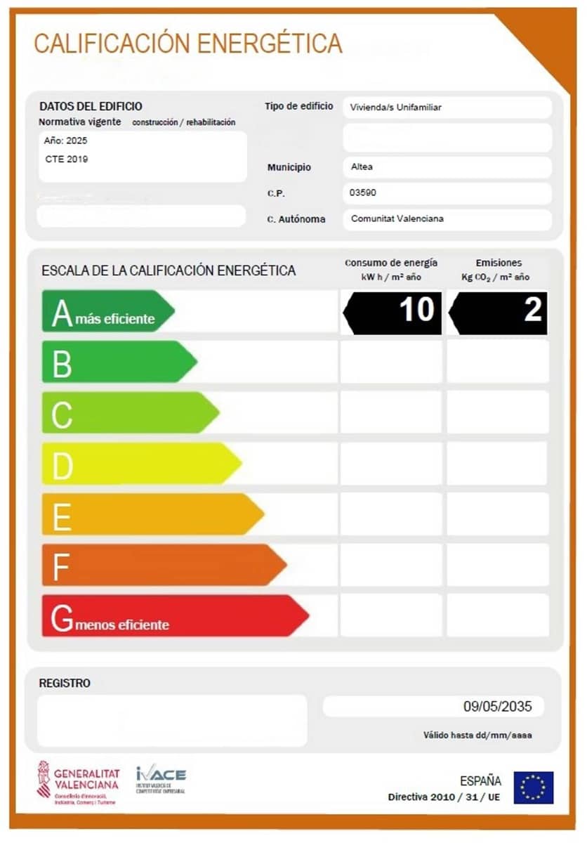 4 slaapkamer Villa te koop in Altea met zwembad - € 2.295.000 (Ref: 9609594)