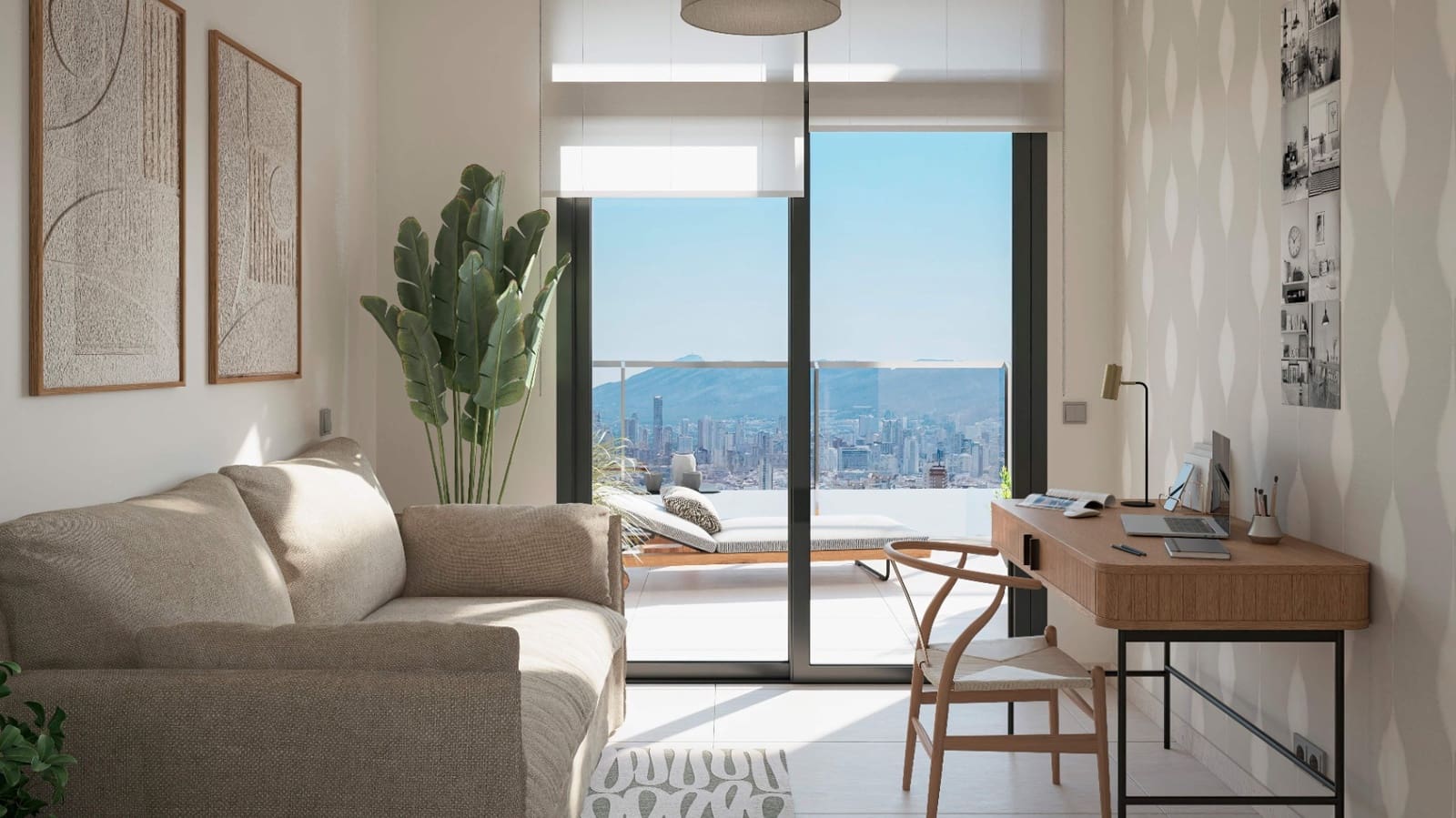 2 sypialnia Apartament na sprzedaż w Benidorm z basenem - 699 000 € (Ref: 9614108)