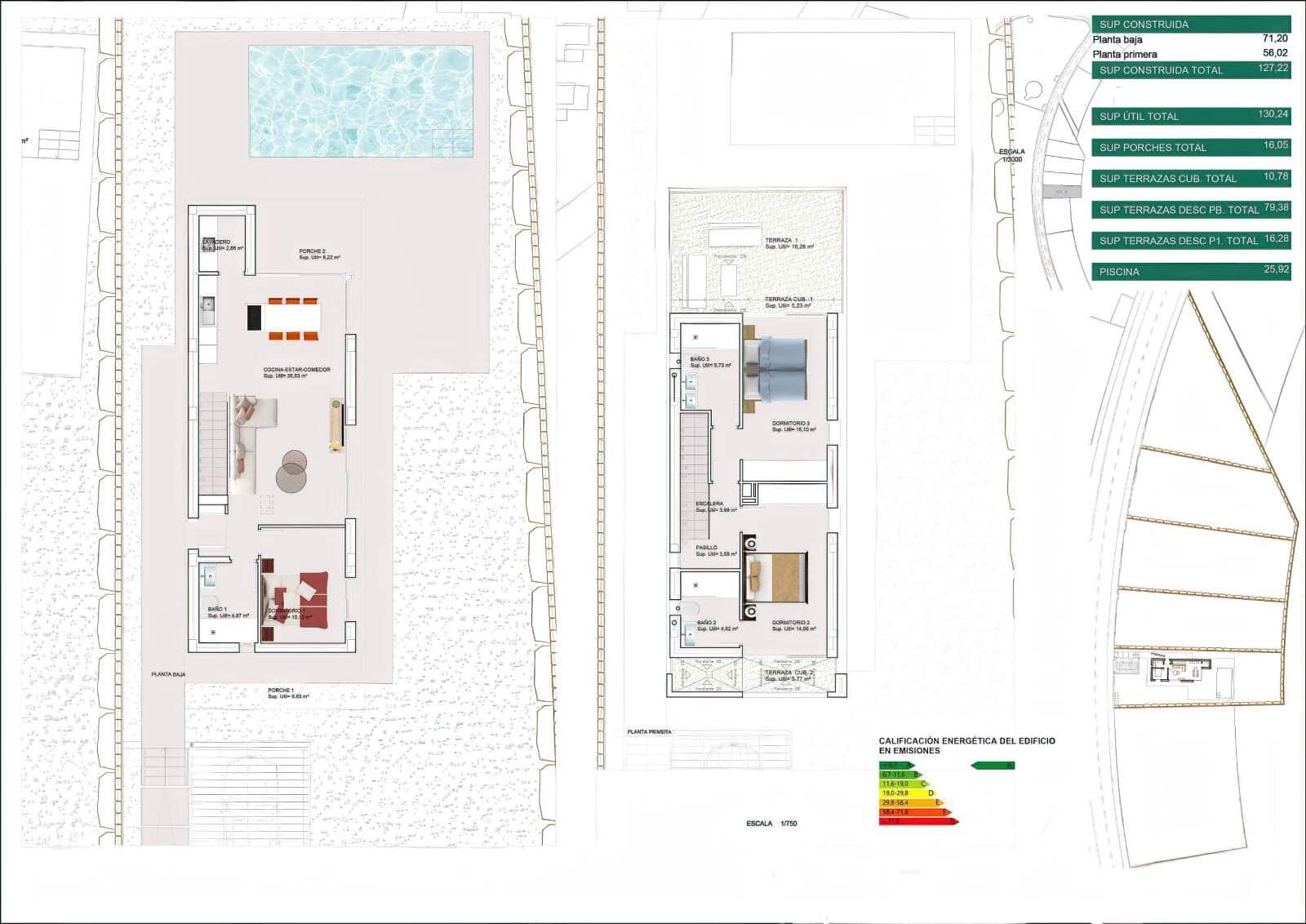3 Zimmer Villa zu verkaufen in Finestrat mit Pool - 695.000 € (Ref: 9654239)
