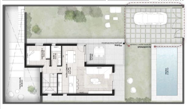 3 Zimmer Villa zu verkaufen in Finestrat mit Pool - 579.000 € (Ref: 9654362)