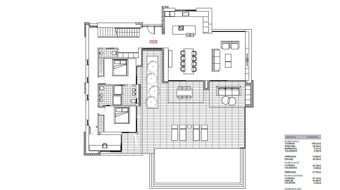 3 camera da letto Villa in vendita in Benissa con piscina - 1.890.000 € (Rif: 9663724)